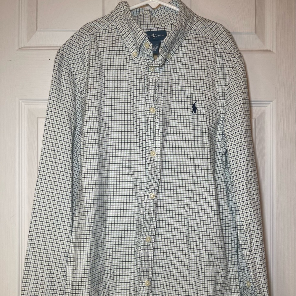 Ralph Lauren button up top